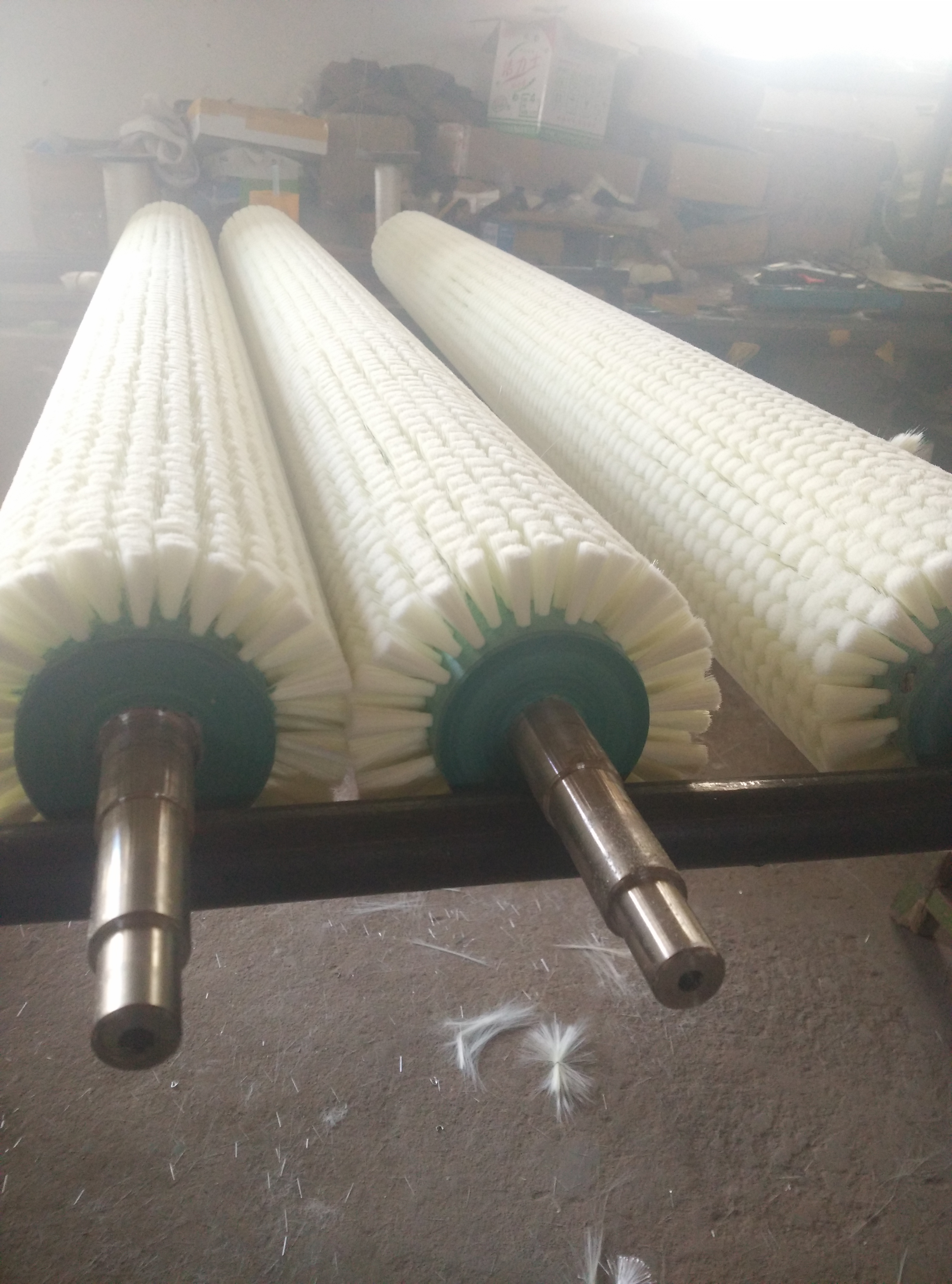 黄色超软毛刷辊