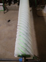 螺旋毛刷辊、人字形毛刷辊